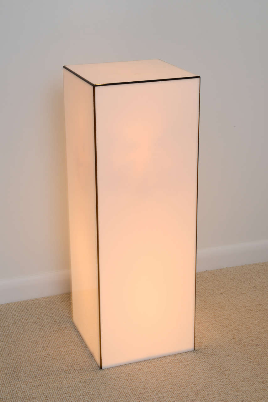 Lighted Acrylic Pedestal at 1stDibs lighted pedestal