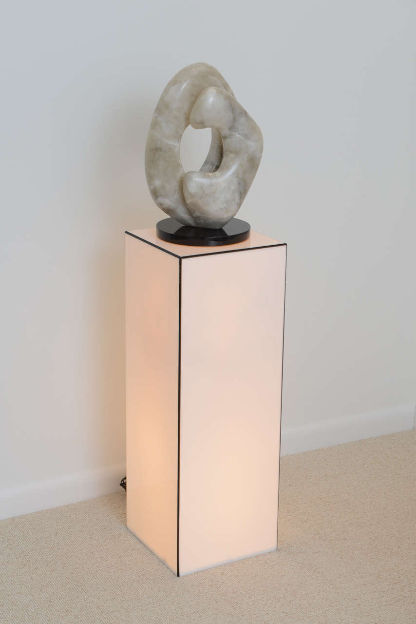 Lighted Acrylic Pedestal at 1stDibs lighted pedestal