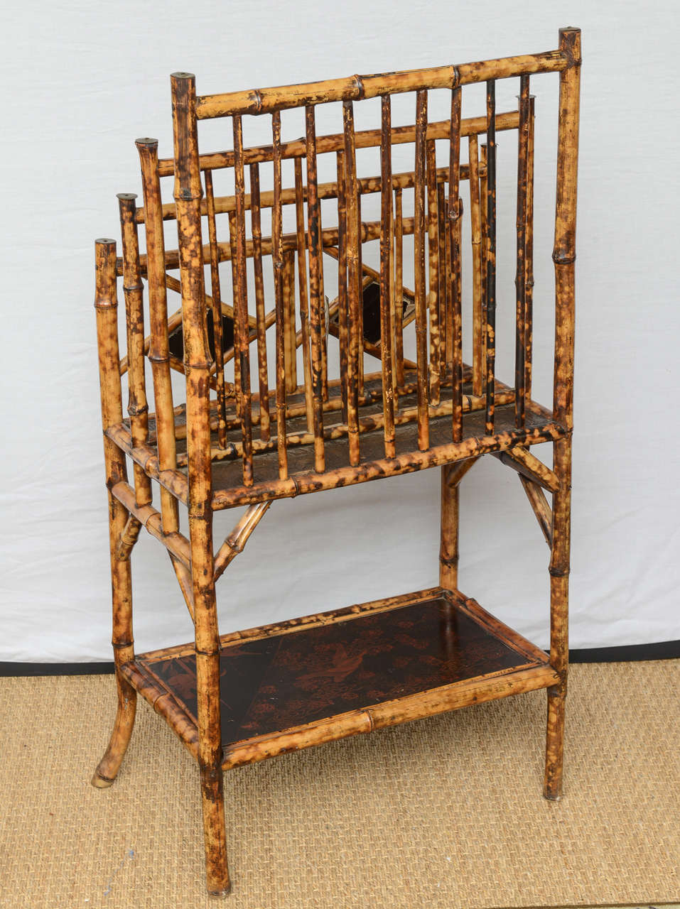 19th Century English Bamboo Canterbury 1