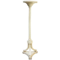Swedish Gustavian, Painted Wood Single Torchiere 3