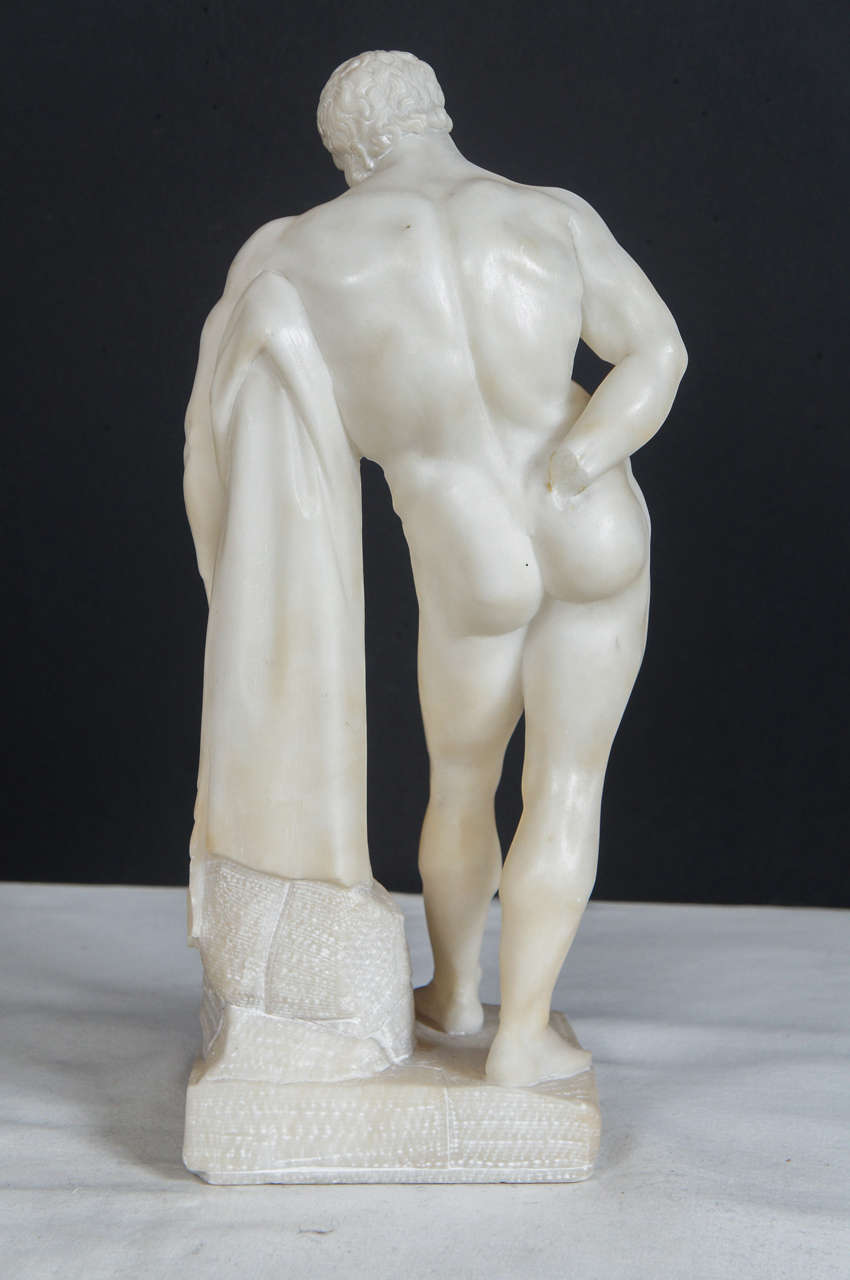 Two Carved Marble 19th Century Italian Classical Statues 4