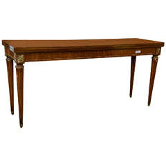 Louis XVI Style Library or Dining Table by Jansen