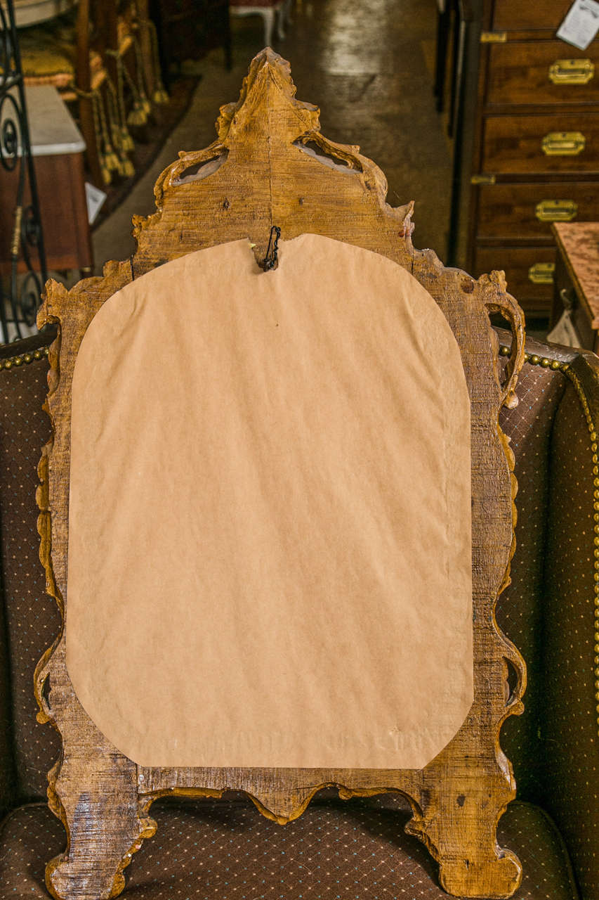 19th Century Chinoiserie Decorated Wall Mirror 2
