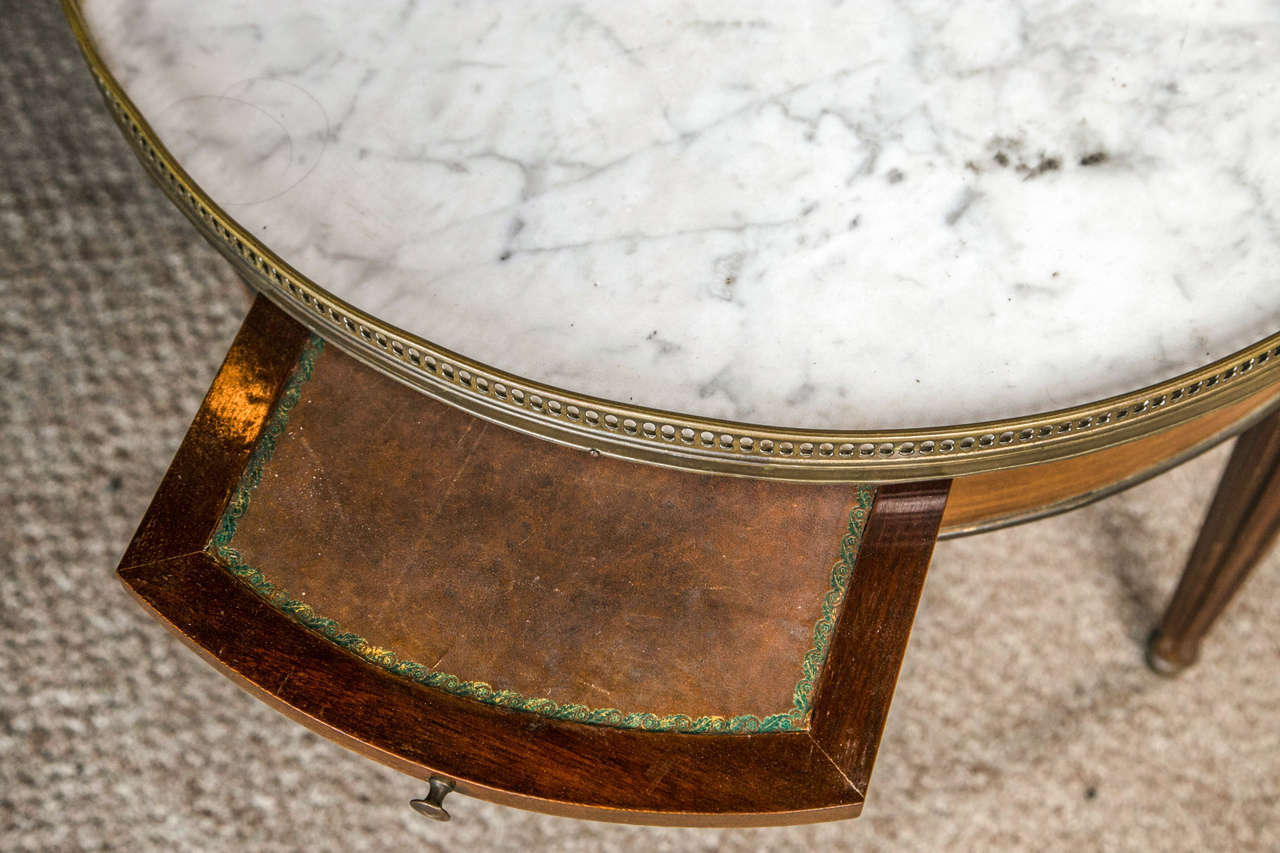 Louis XVI Style Marble-Top Low Table or Coffee Table by Maison Jansen 2