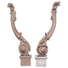 Pair of 18th Century Architectural Fragments