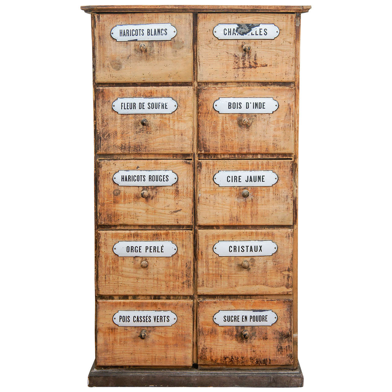 French Seed Cabinet, circa 1870