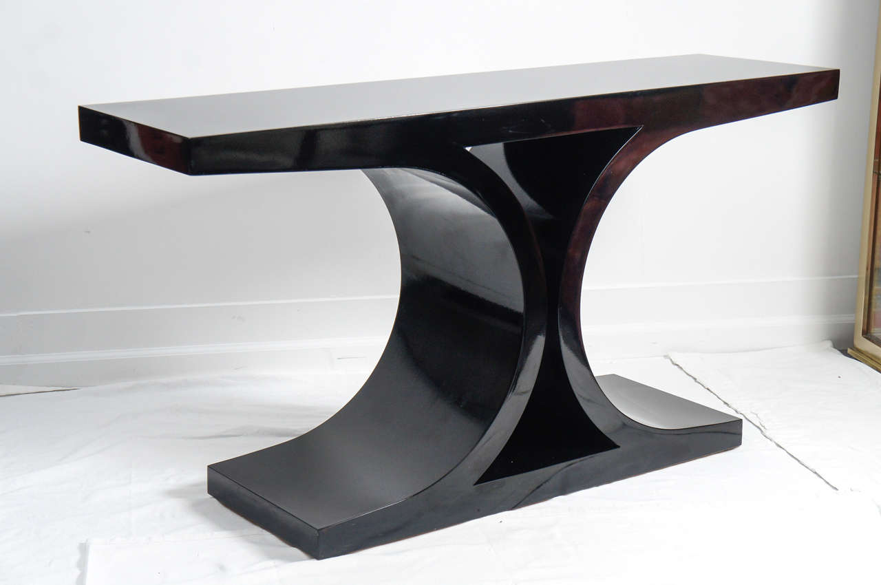 karl springer console table