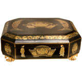 A fine Chinese Lacqured Export Table Box