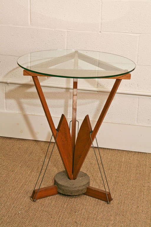 A Unique Tripod Table