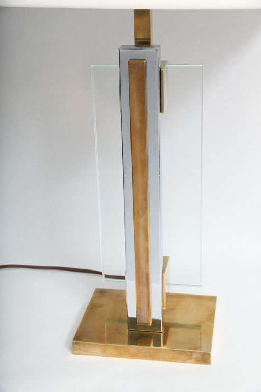 A Pair of American Modernist Table Lamps attributed to Hugo Gnam 1