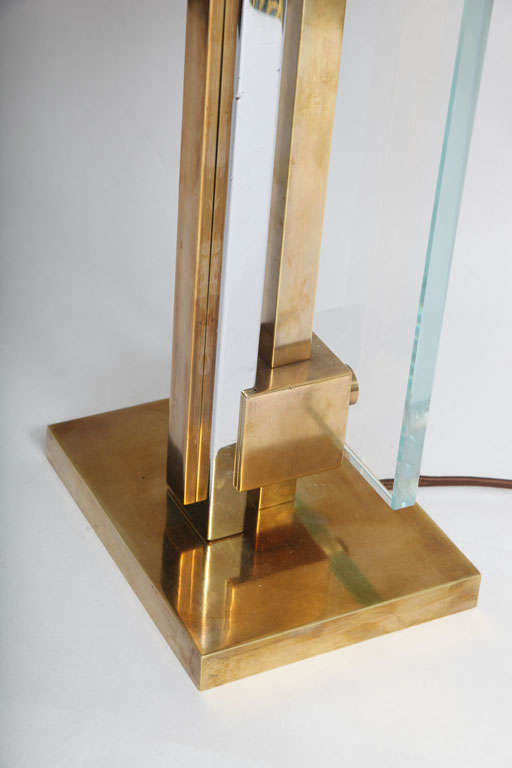 A Pair of American Modernist Table Lamps attributed to Hugo Gnam 4