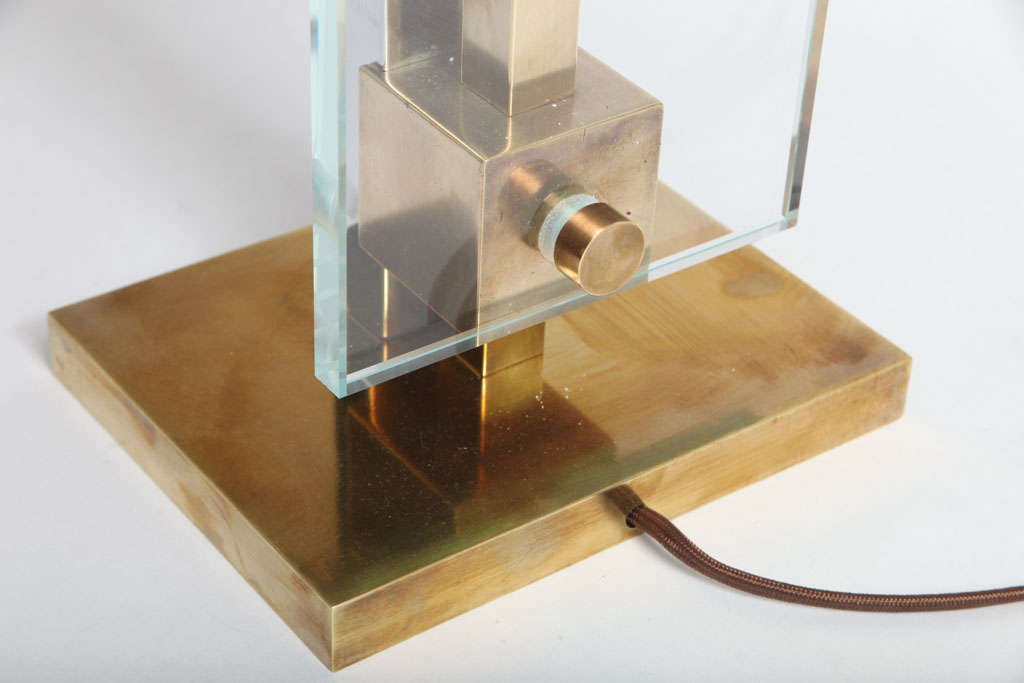 A Pair of American Modernist Table Lamps attributed to Hugo Gnam 5