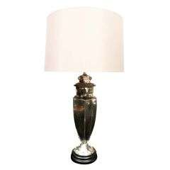 C. 1940 Mercury Glass Lamp
