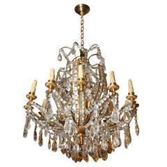 A 12 light French Louis XVI Style Chandelier