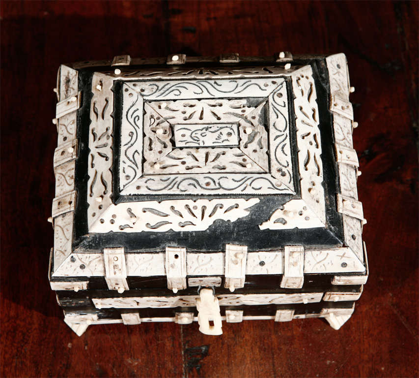 19th Century Decorative Anglo Indian Box