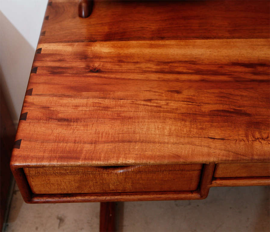 American Dale Holub Two-tiered Studio Dovetail Desk