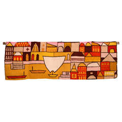 Evelyn Ackerman "Canal" Tapestries by Era Industries