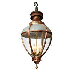 19th Century Copper Lantern 19th Century Copper Lantern