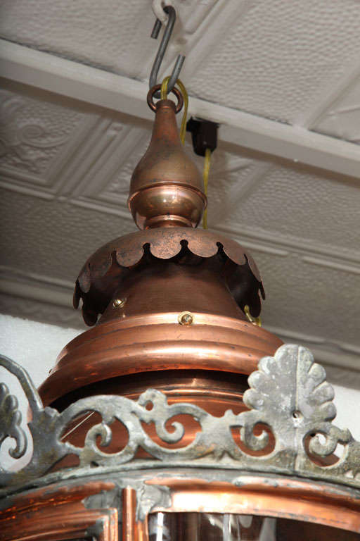 Pair of Conically Shaped Lanterns 4