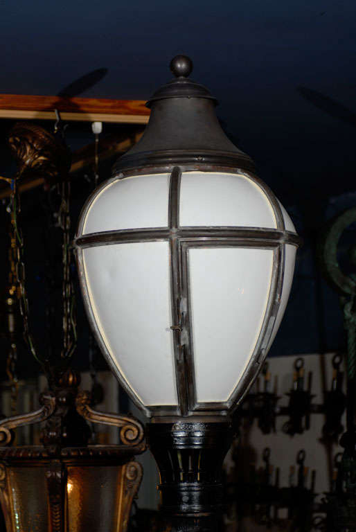 Early 20th. American Street Lantern