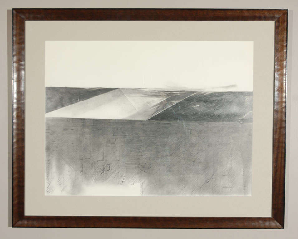 A Set of Four Abstract Pencil Drawings, Zansky, 1973