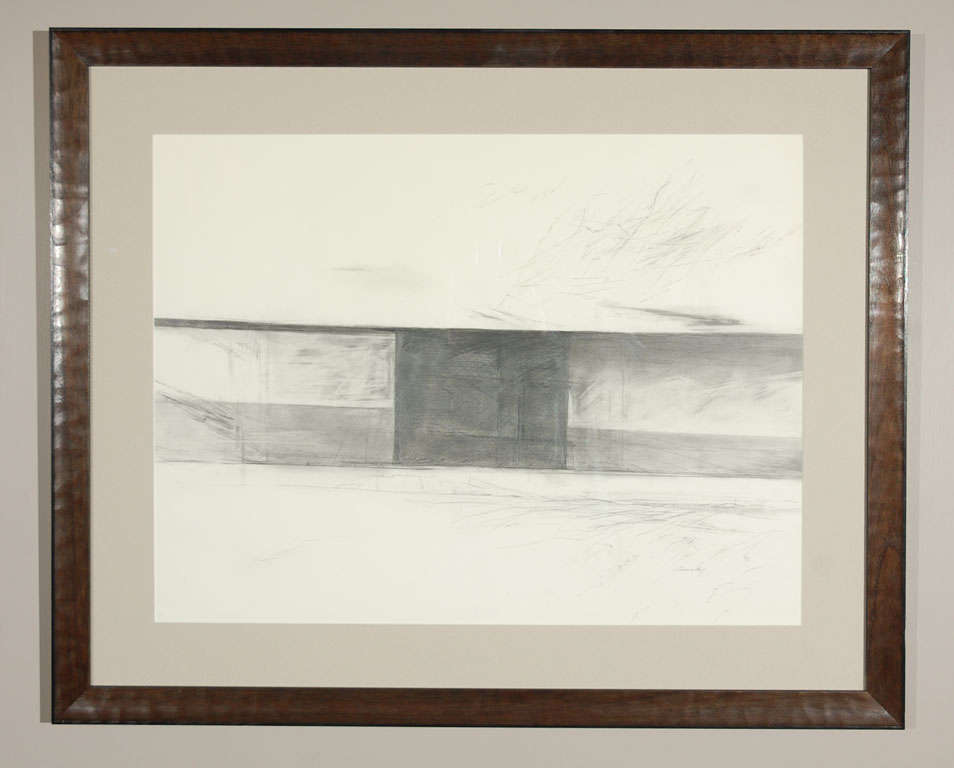A Set of Four Abstract Pencil Drawings, Zansky, 1973 4