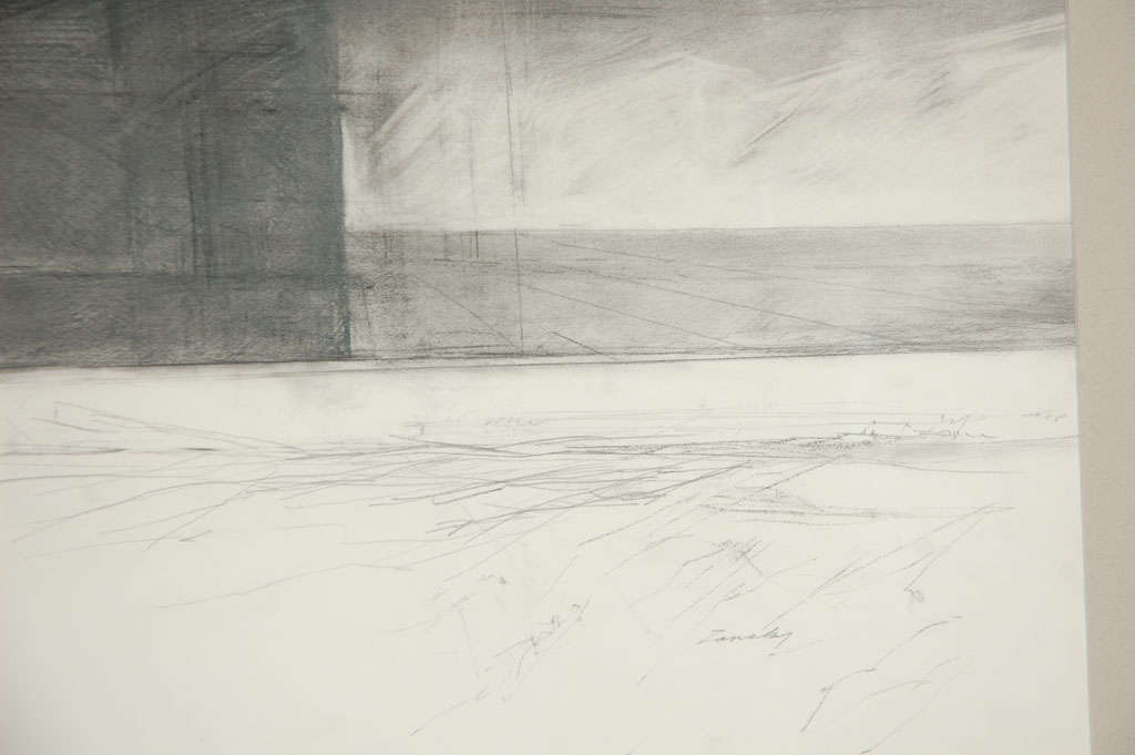 A Set of Four Abstract Pencil Drawings, Zansky, 1973 5