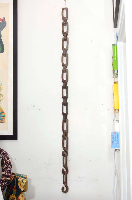 American USA Industrial Iron Link Chain For Sale