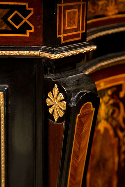 Ebonized Credenza in the Manner of Pottier and Stymus