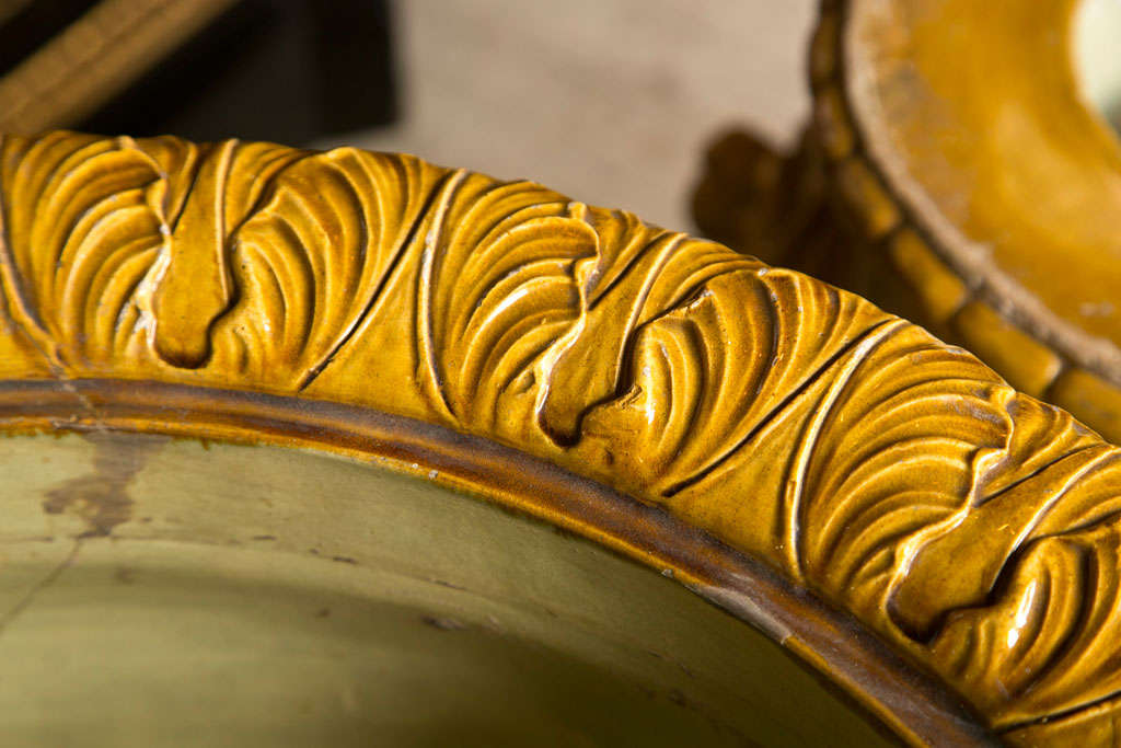 19th Century Large Planter on Base For Sale