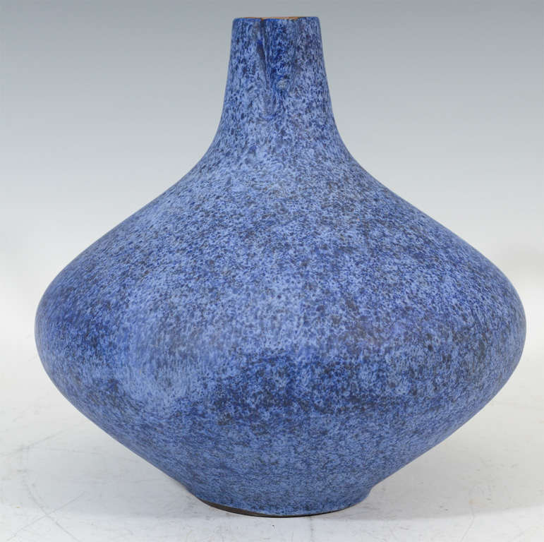 Ceramic Mid Century Handled Vase by Ceramano Germany