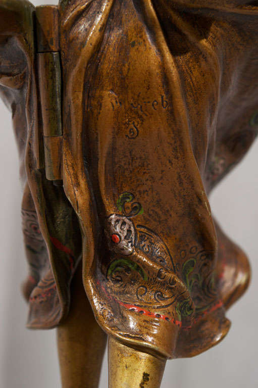 Moveable Naughty Vienna Bronze by Bergmann 4
