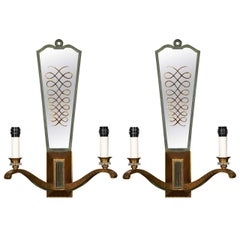 Pair of Sconces by Gênet et Michon