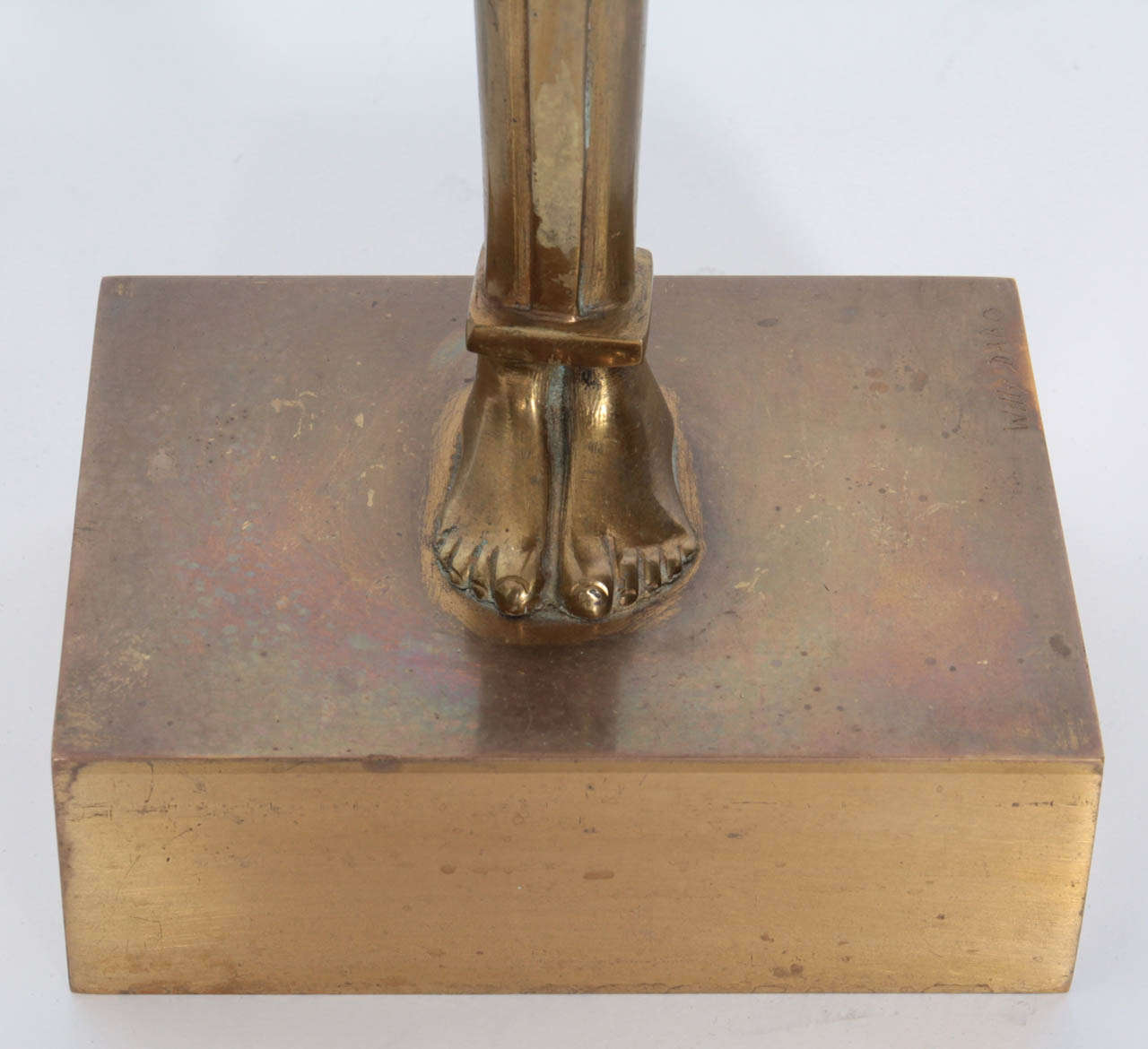 Bronzelampen von Willy Daro, Paar im Zustand „Hervorragend“ im Angebot in New York, NY