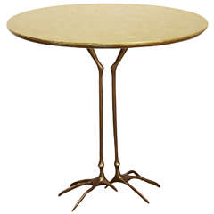 Traccia Exquisite Pedestal Table By Meret Oppenheim