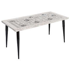 An Atelier Fornasetti Coffee Table of Rectangular Form