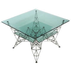 A Rare Tom Dixon Pylon Coffee Table for Capellini