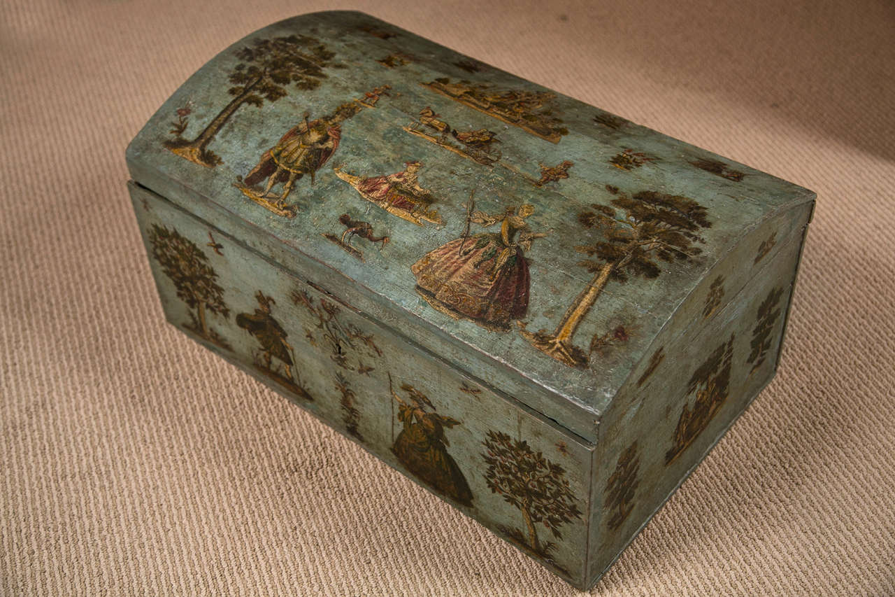 An 18th Century Italian Dome Box 4
