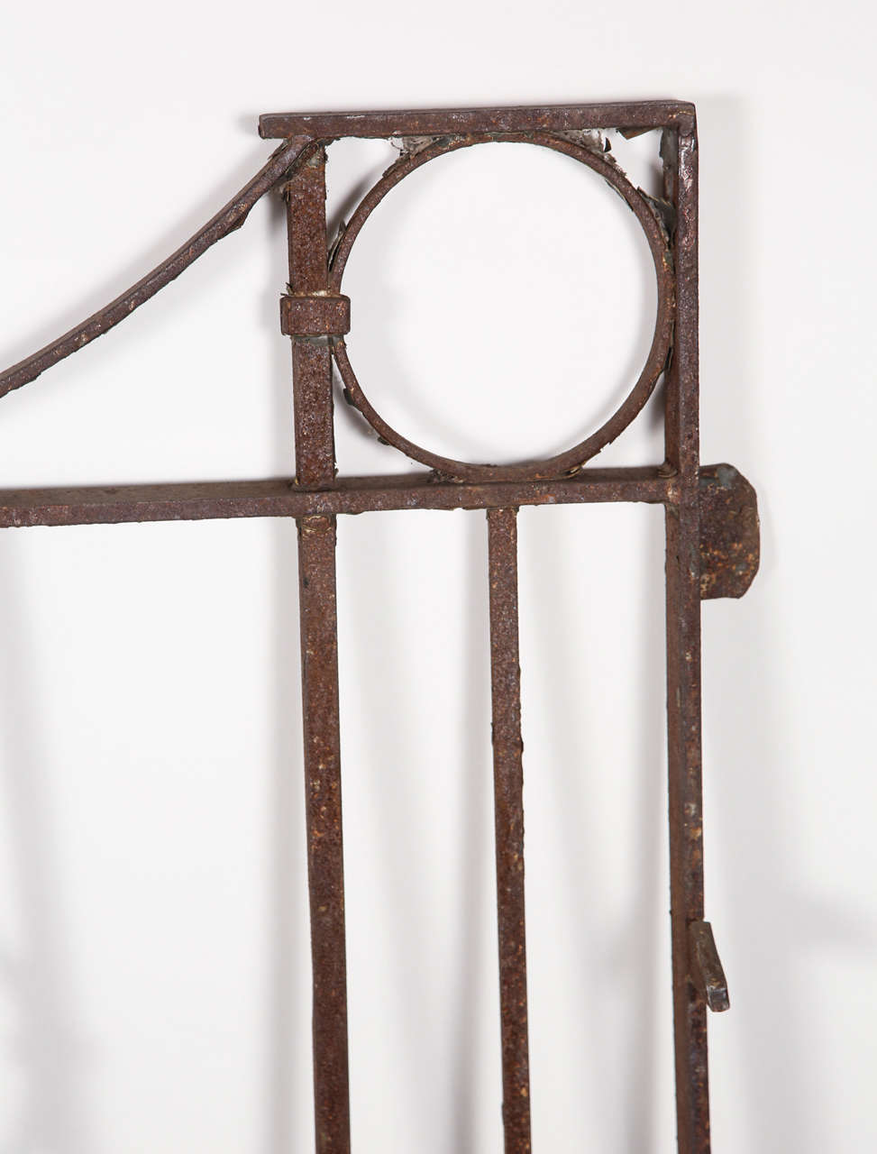 Pair of Wrought Iron Heavy Stock Gates For Sale at 1stdibs