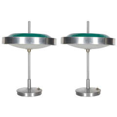 Pair of 1960's Italian lamps 9