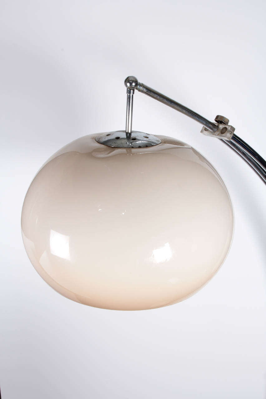 harvey guzzini arc floor lamp