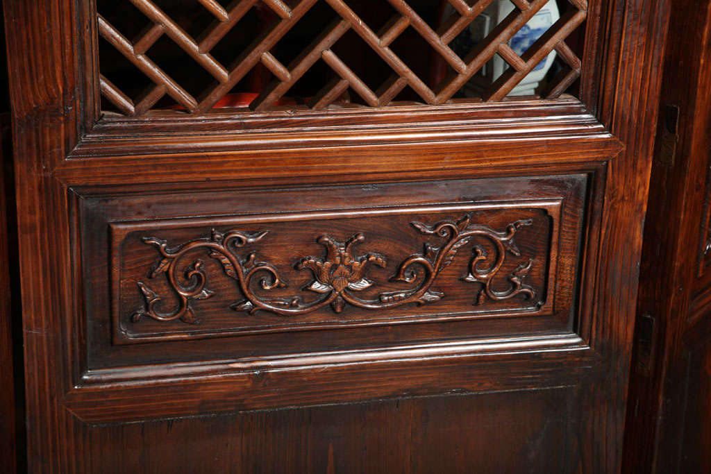 Carved Wood Screen 1