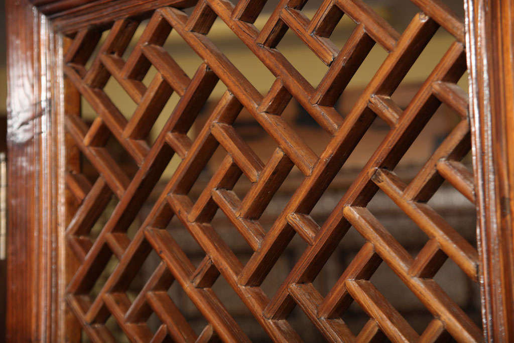 Carved Wood Screen 3