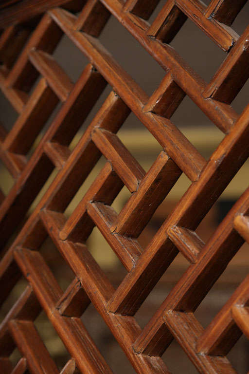 Carved Wood Screen 4