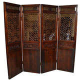 Carved Wood Screen