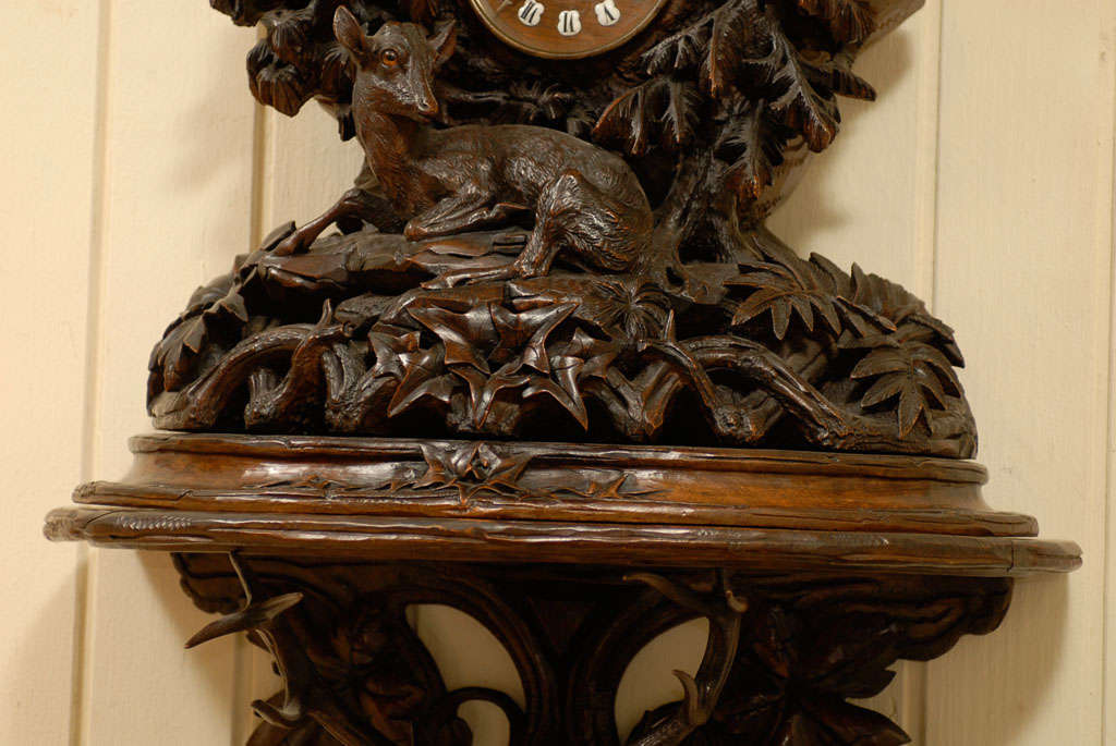 Black Forest Bracket Clock For Sale 1