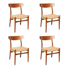 Hans Wegner CH-23 Dining Chairs