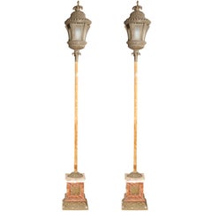 Metal Processional Lanterns from Lucca, Italy