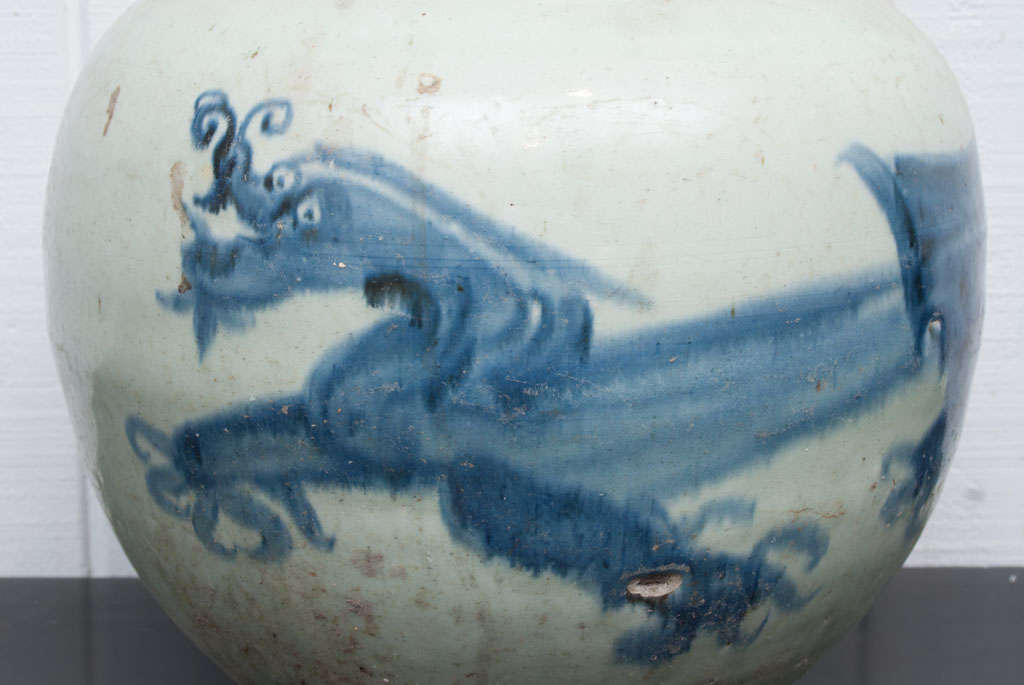 Chinese Swatow Ware Large Urn