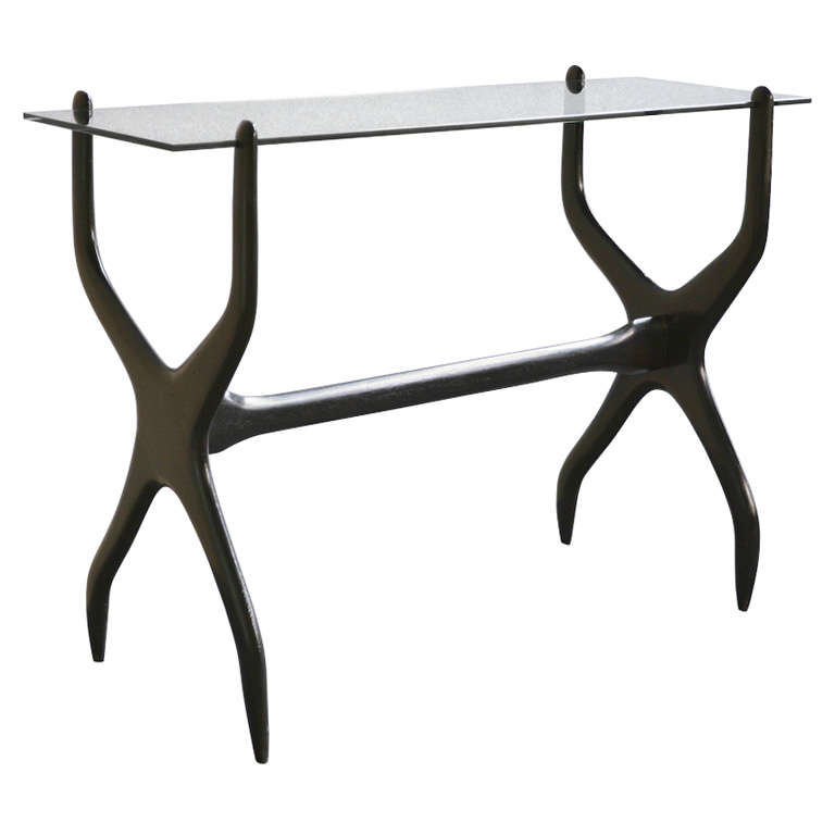 1950's Italian console table attribuited to Ico Parisi For Sale